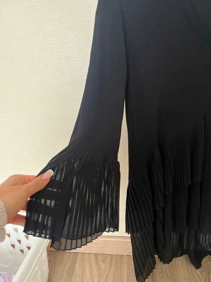 Haut Zara noir taille S 🖤 - photo numéro 4