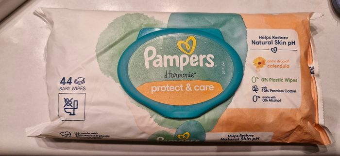 136 couches pampers baby dry taille 3 + lingettes - photo numéro 4