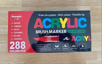 Feutres acryliques Guangna 288 couleurs