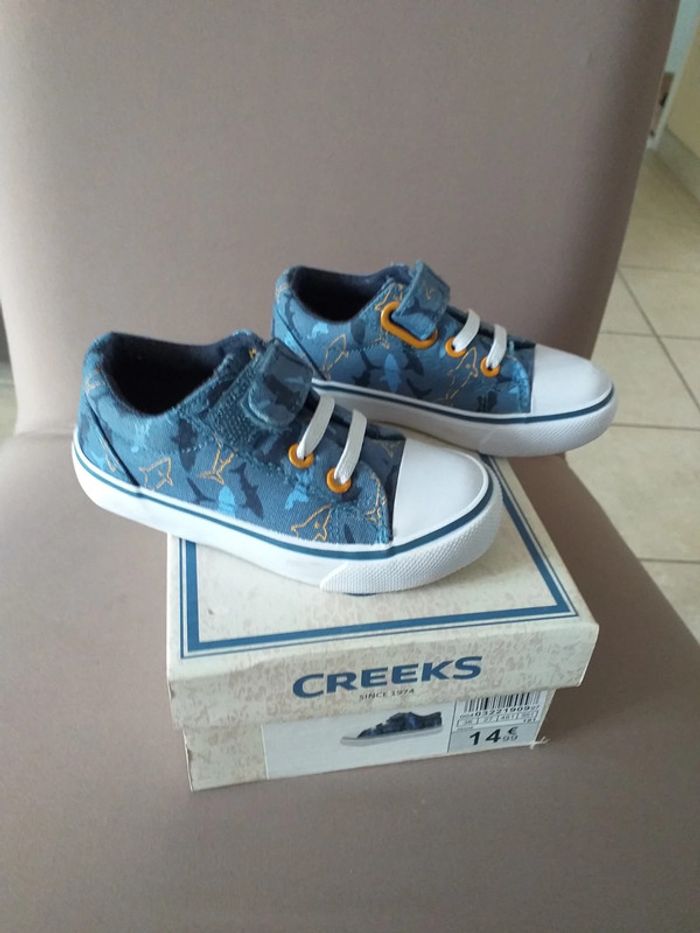 Chaussures toiles Creeks pointure 21 - photo numéro 2