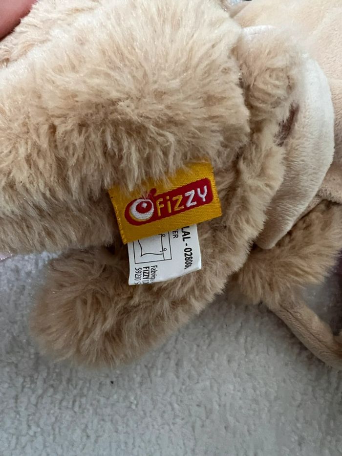 Lapin dans un sac en peluche Fizzy - photo numéro 3