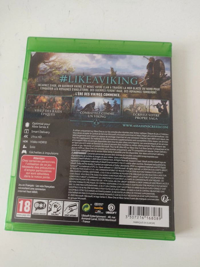 Assassin's Creed Valhalla xbox one - photo numéro 4