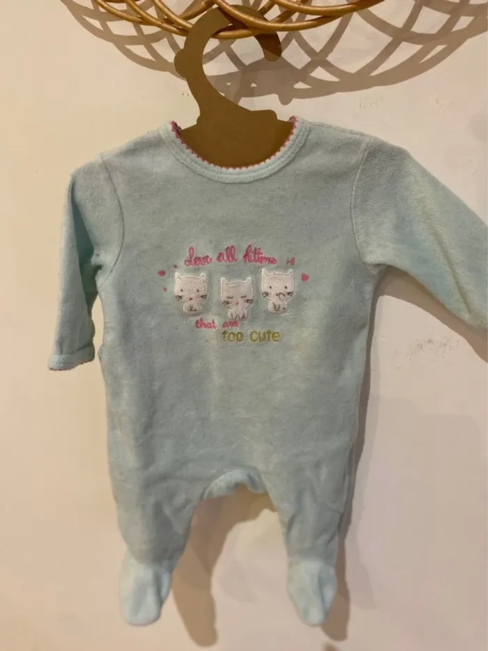 Pyjama 1 moi 52-55cm