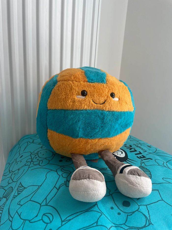 Peluche Jellycat ballon de beach volley - Sports Amuseable - photo numéro 8