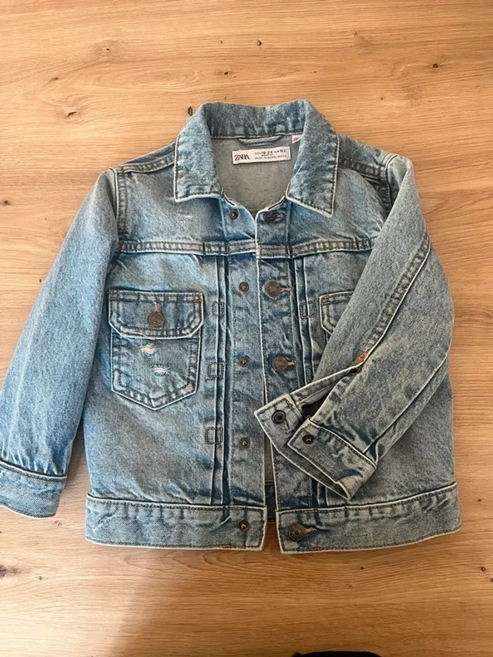 Veste jeans Zara - photo numéro 2