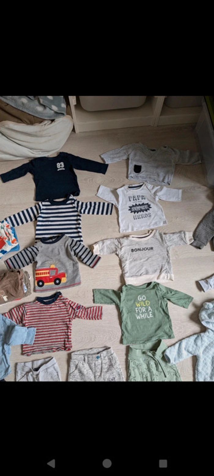 Lot vêtements bébé garçon 3 mois
