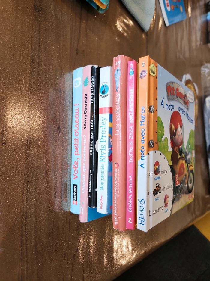 Lot de 6 livres bébé :