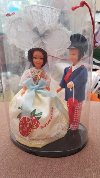 Couple normand collection de poupées régionales