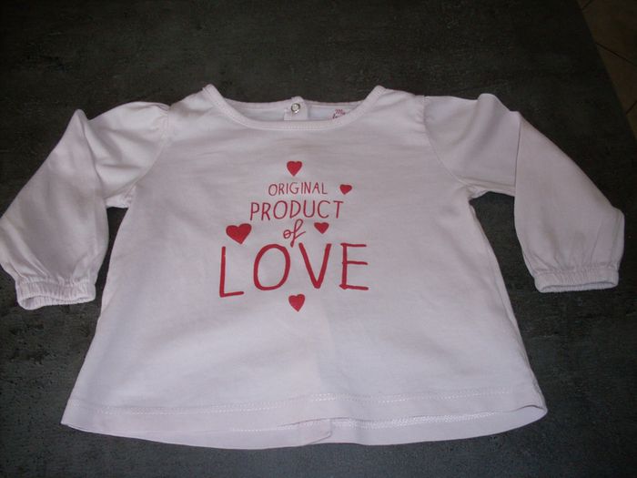 tee shirt tape à l'oeil 9 mois en très bon état