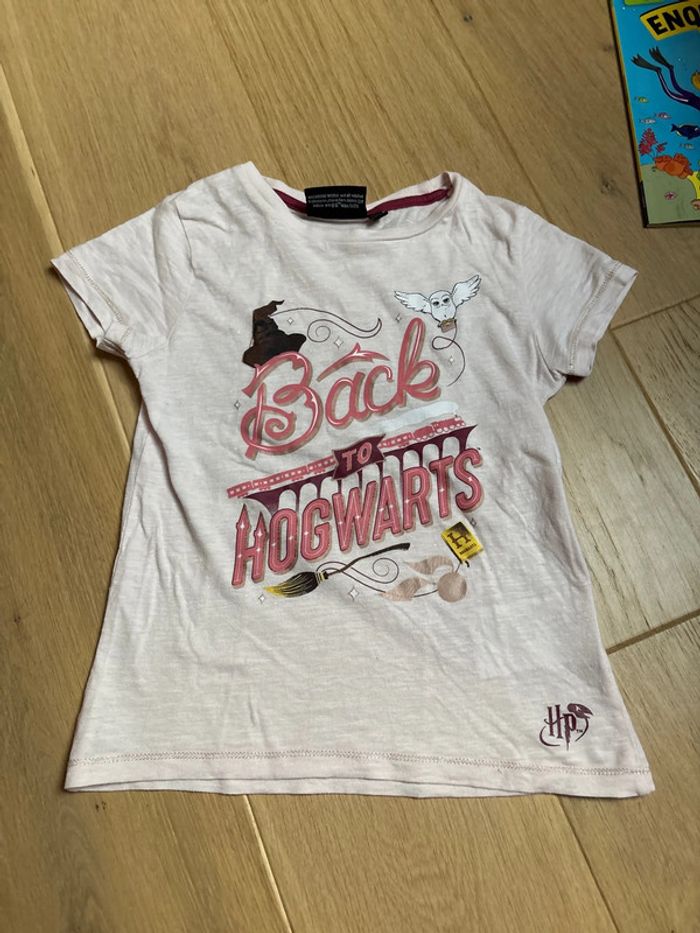 T shirt rose Harry Potter 8 ans
