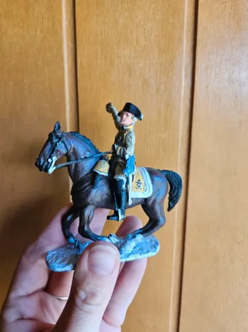 Figurines de cavaliers lourds a lethen prusse delprado