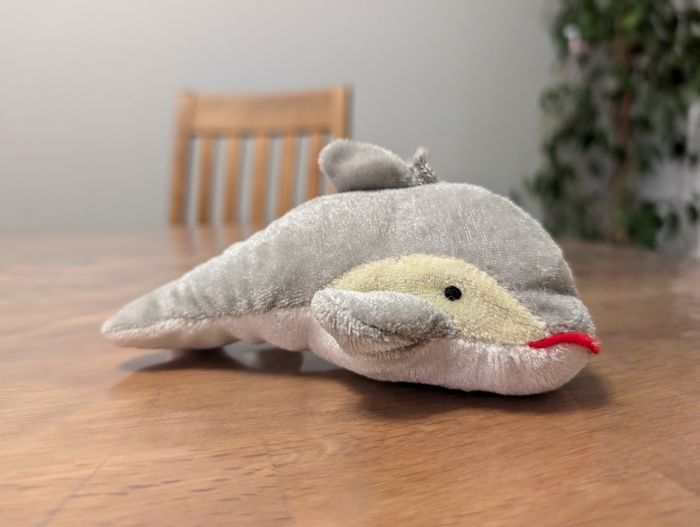 Peluche Dauphin 15 cm - photo numéro 4