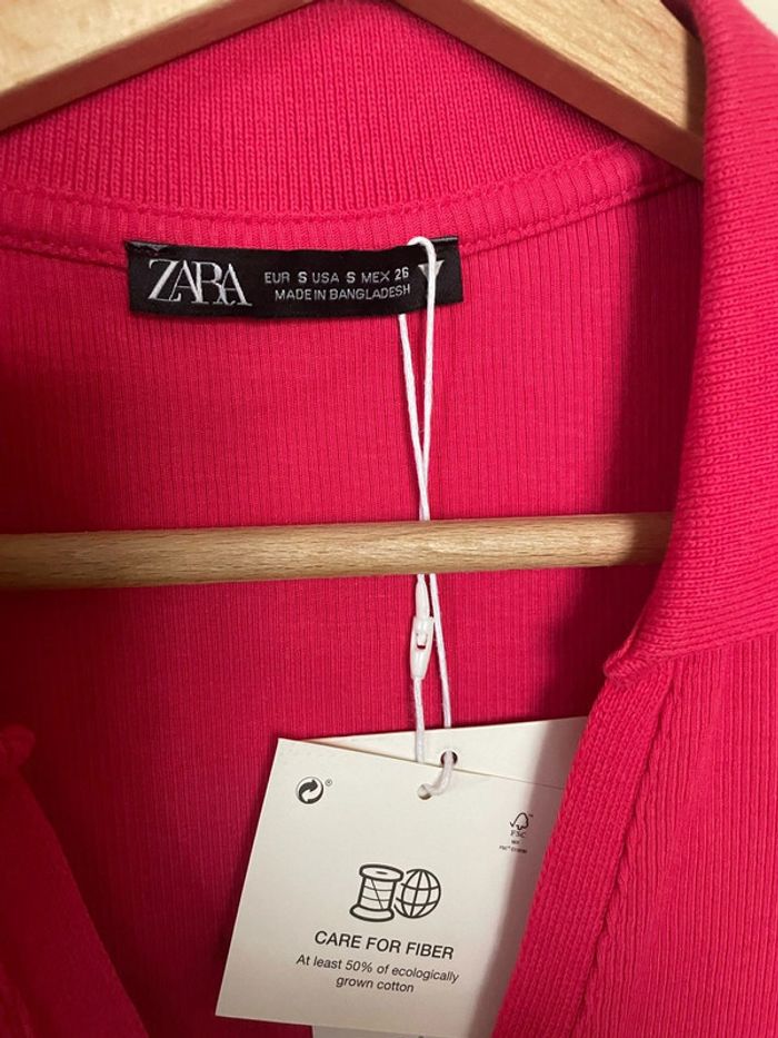 Robe Col V Rose S Neuf avec Étiquette - photo numéro 2