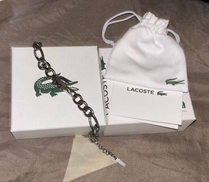 Gourmette Lacoste homme - photo numéro 5