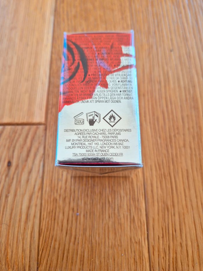 Eau de Toilette "Cacharel Amor Amor" 30 ml neuf sous blister. - photo numéro 2