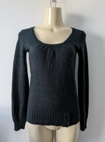 Pull laine mohair - Somewhere - taille XS/S