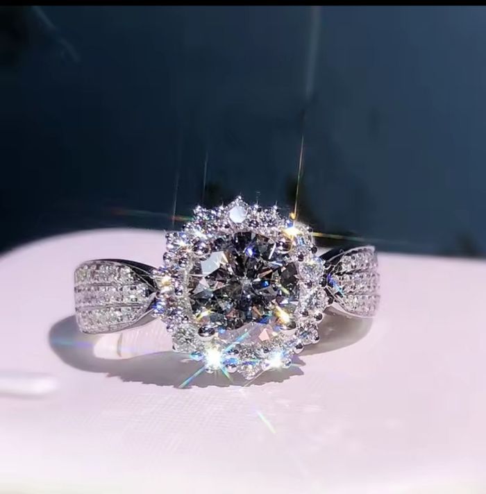 Bague de fiançailles neuve taille 54 - photo numéro 4