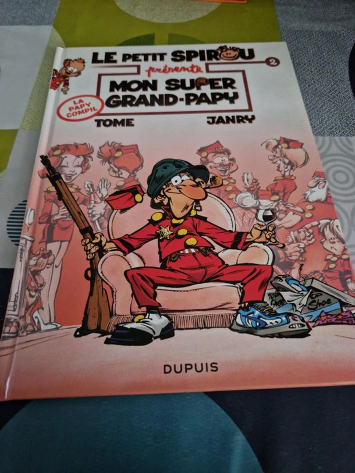 le petit spirou présente 2:mon super grand papy