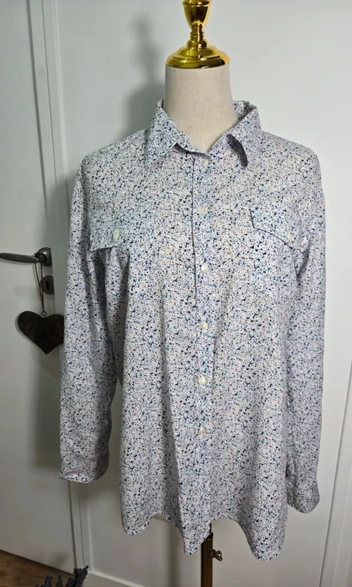 Chemise fleurie Bensimon taille 3