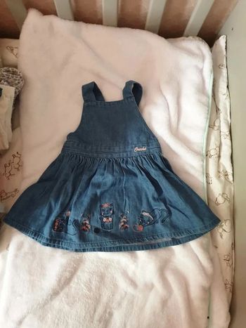 Robe jeans creeks 3 mois