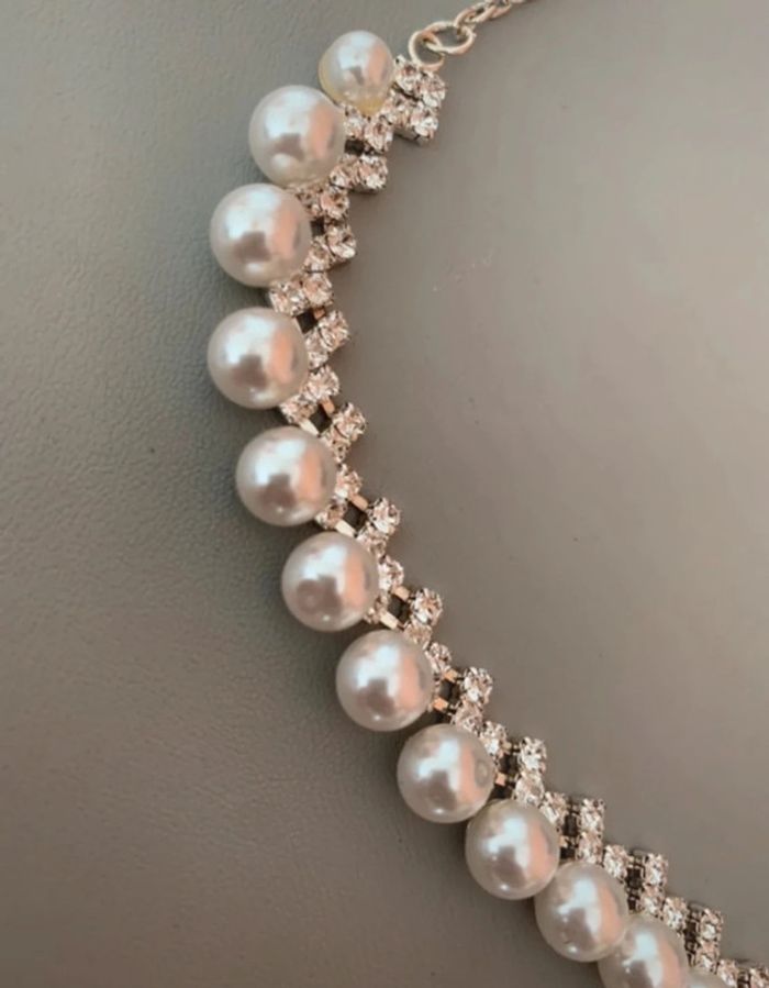 Parure perles et strass - photo numéro 2