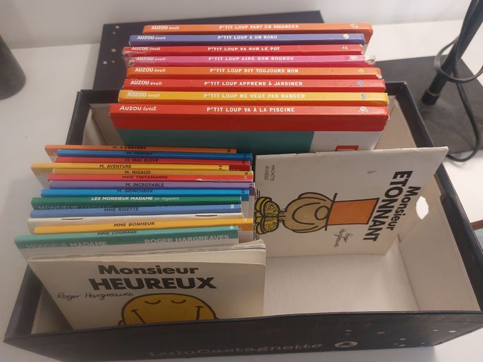 Lot de 21 livres enfants P'tit Loup + Monsieur Madame - Bon état, idéal 2-6 ans - photo numéro 2
