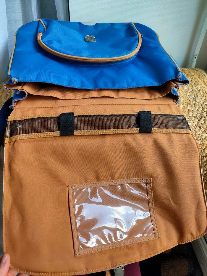 Cartable bleu Tann's - photo numéro 5