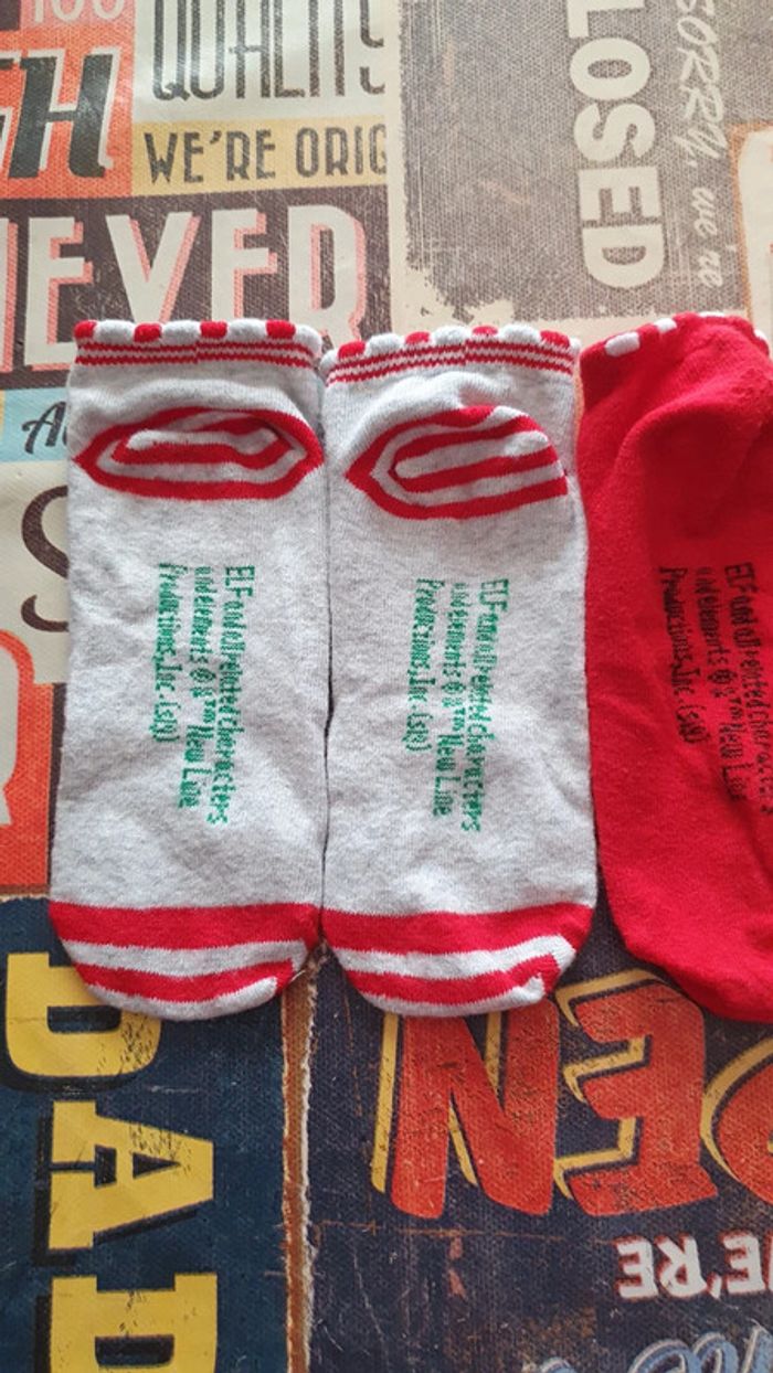 3 paires de chaussettes basse Elf primark taille 37-42 - photo numéro 4
