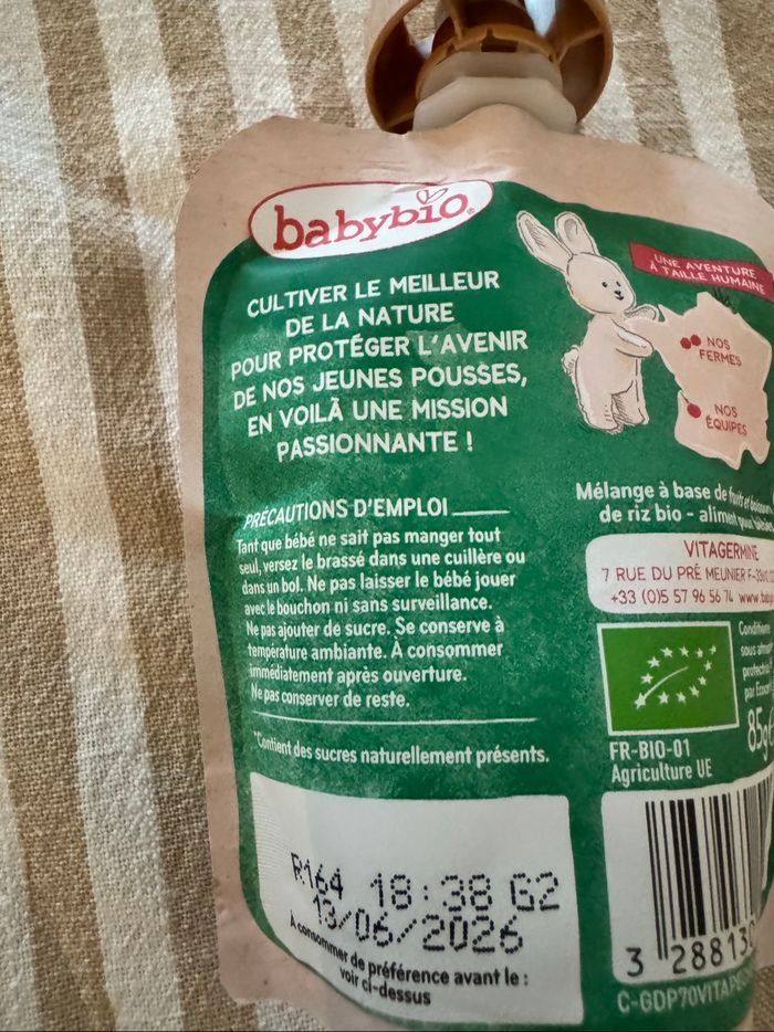 Lot brassés babbybio - photo numéro 8