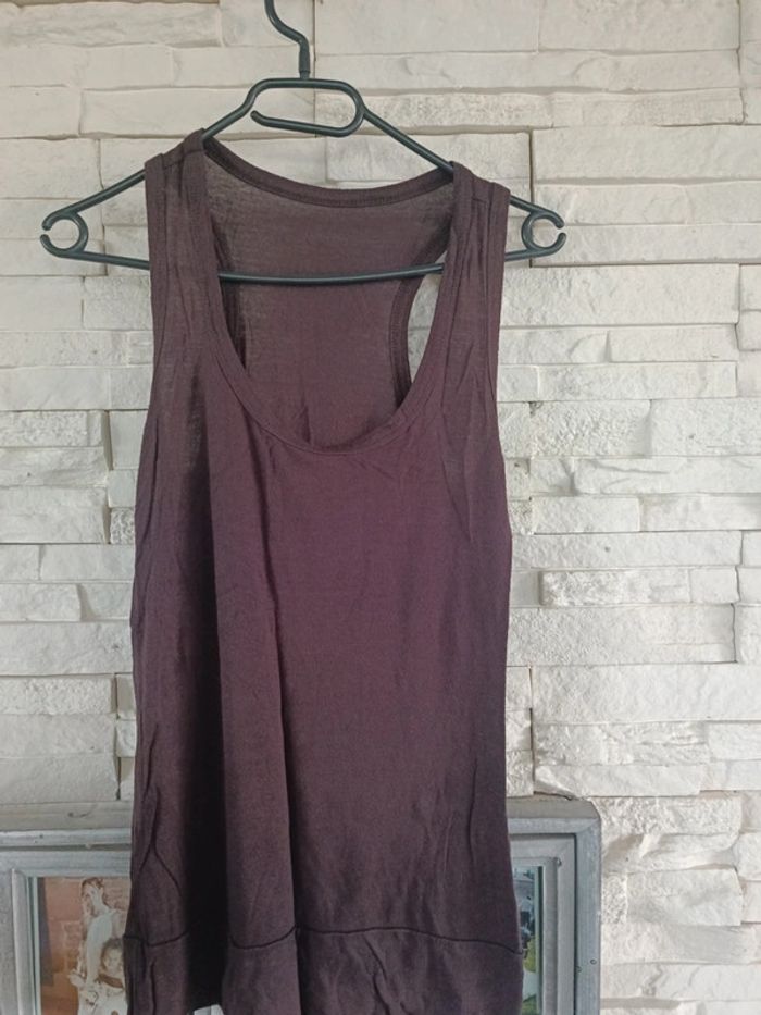 Débardeur marron 36