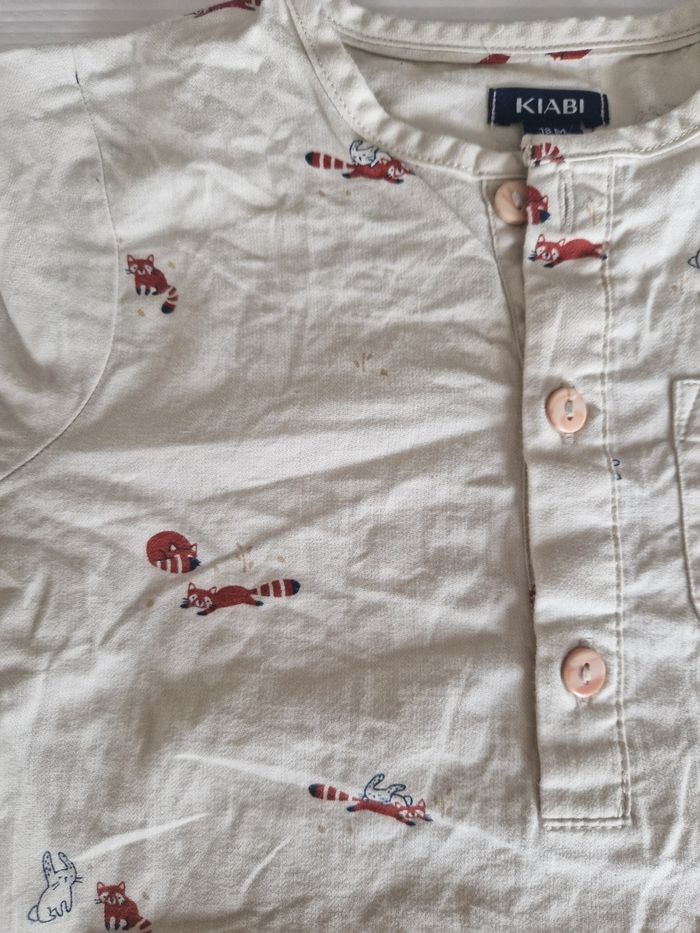 Chemise bébé garçon 18 mois (81 cm) - photo numéro 2