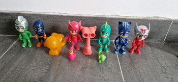 Lot de figurines pyjamasques articulées