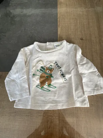 Tee-shirts manches longues tao 12mois