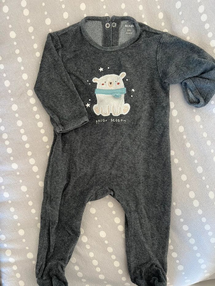 Lot pyjamas 6 mois Kiabi - photo numéro 2