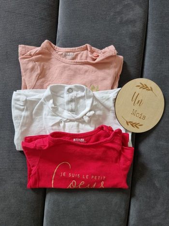 Lot tee shirt fille