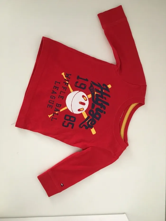 T shirt tommy hilfiger 6 9 mois - photo numéro 2
