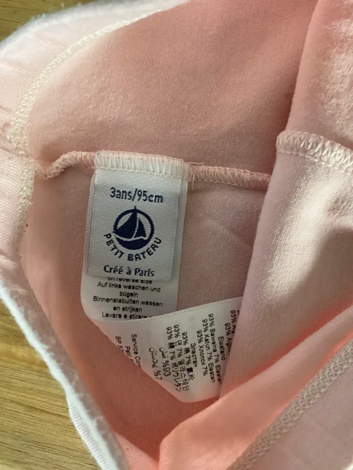 Legging petit bateau rose - photo numéro 6
