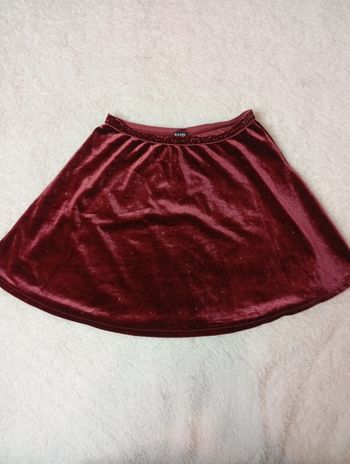 Jolie jupe en velours taille 8 ans