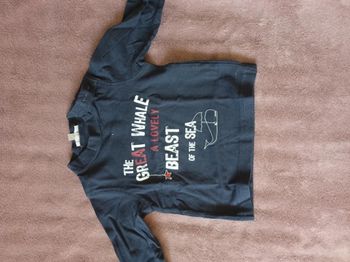 T-shirt fin, longues manches, col roulé - Taille 6 mois