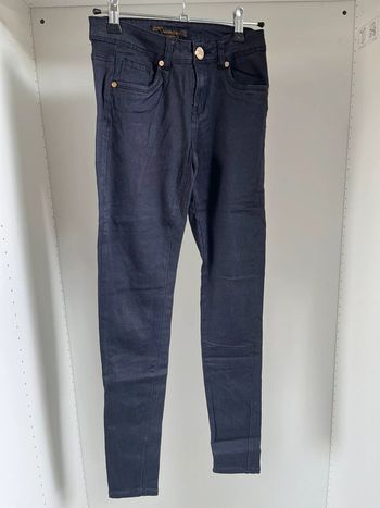 Jean skinny bleu marine