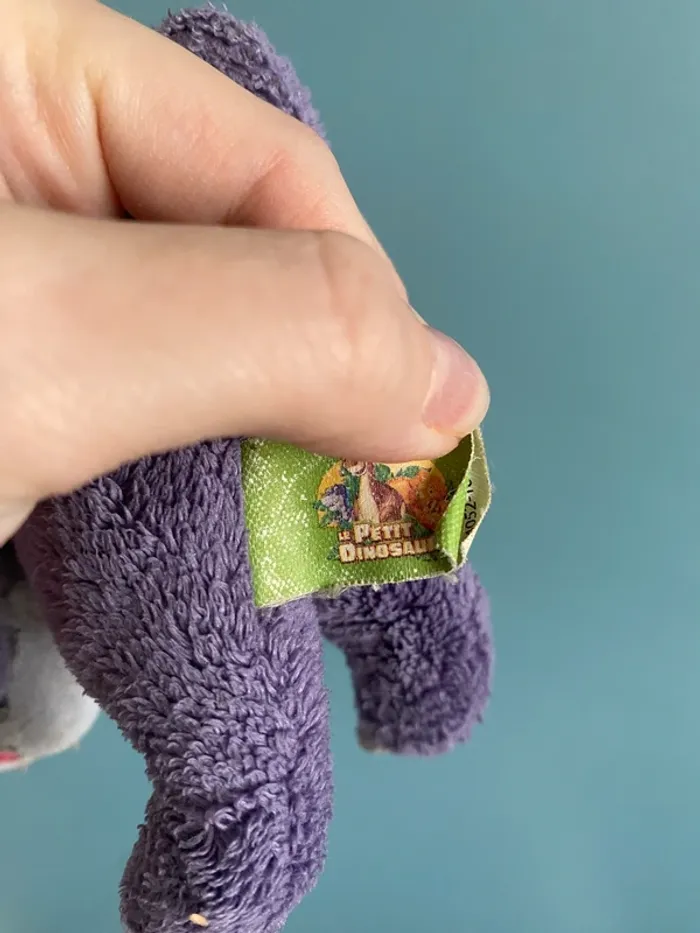 Porte clef peluche petit pied le petit dinosaure et la vallée des merveilles - photo numéro 5
