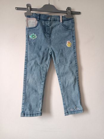 Jean smiley baby fille 3ans