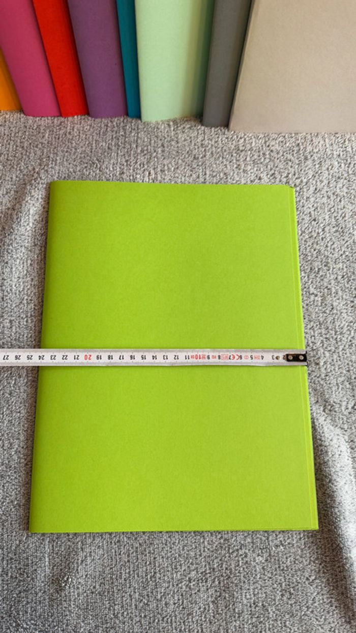 Ensemble de 6 chemises rigides vert - photo numéro 2