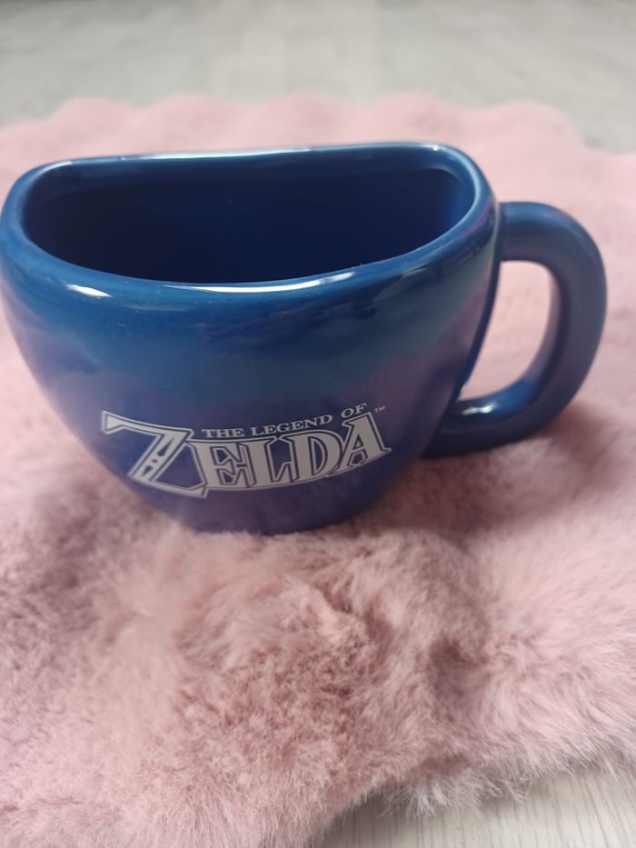 Mug Tasse bleu The Legend of Zelda Coeur - photo numéro 2