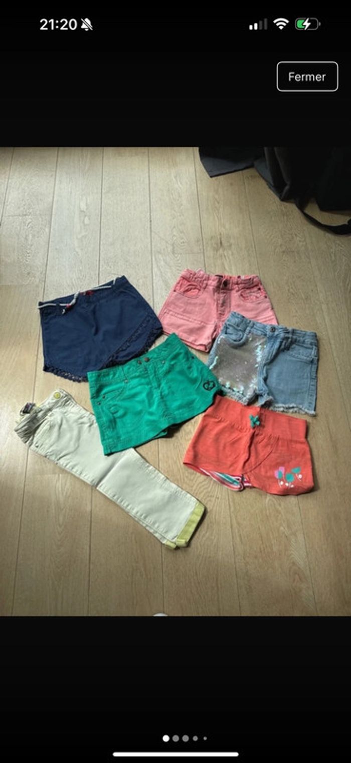 Lot vêtements fille