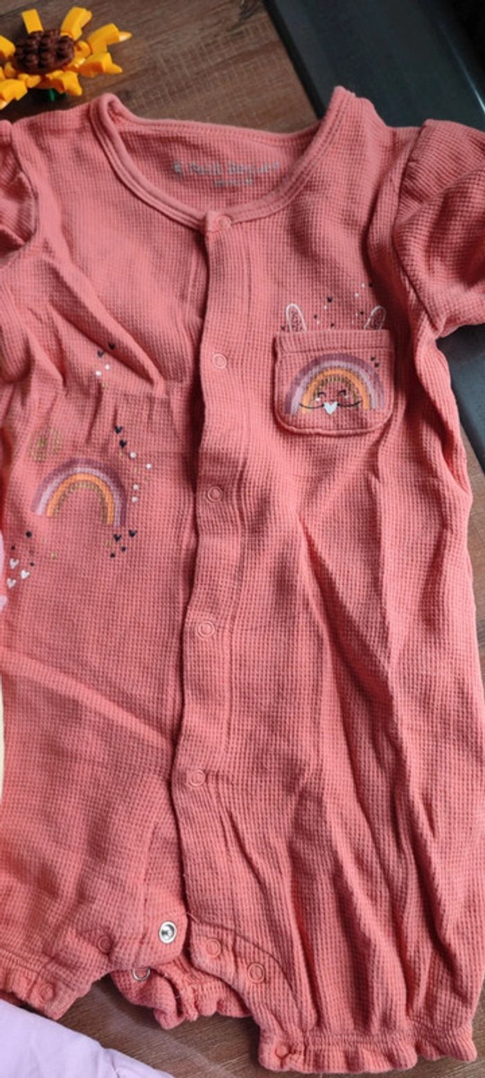 Lot de 3 barboteuses été fille 24 mois - photo numéro 6