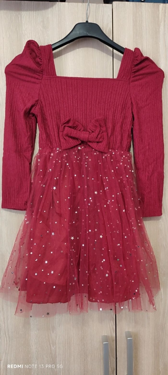 Magnifique Robe rouge bordeaux - photo numéro 4