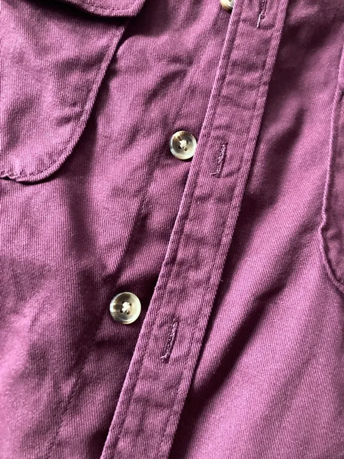 Sur chemise Asos prune - photo numéro 3