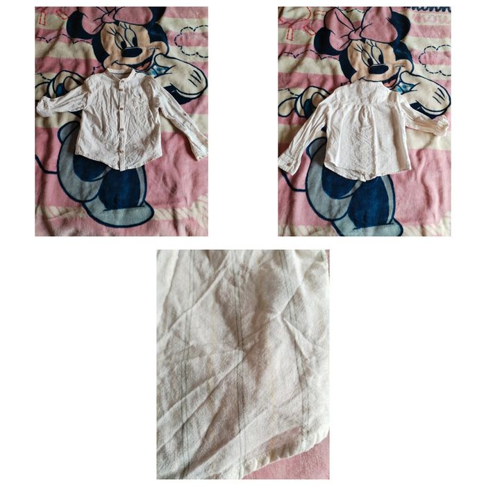 Chemise manche longue garçon