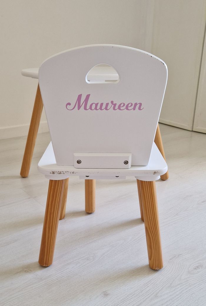 Ensemble table & chaise maternelle Oxybul - photo numéro 4